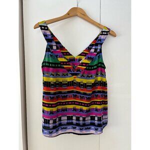 Rory Beca 80s/90s Print Silk Tank